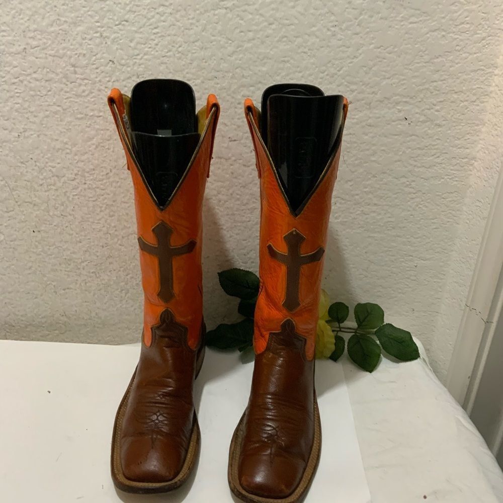 Custom Anderson Bean Boots American Music Awards AMA Ladies Size 6.5 A